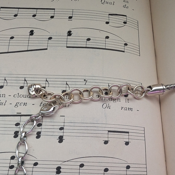 Brighton Jewelery Silver Pendant Necklace - Picture 10 of 14